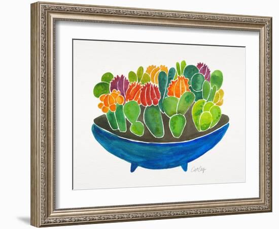 Succulents-Cat Coquillette-Framed Art Print