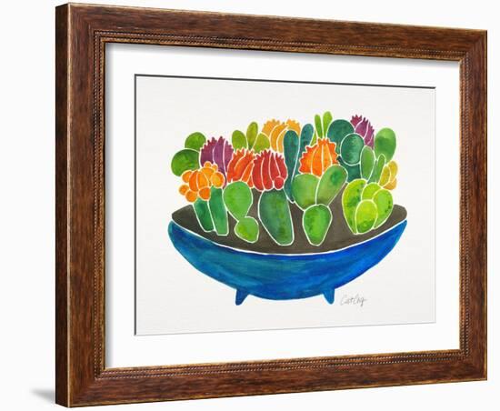 Succulents-Cat Coquillette-Framed Art Print