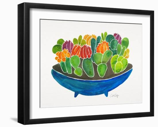 Succulents-Cat Coquillette-Framed Art Print