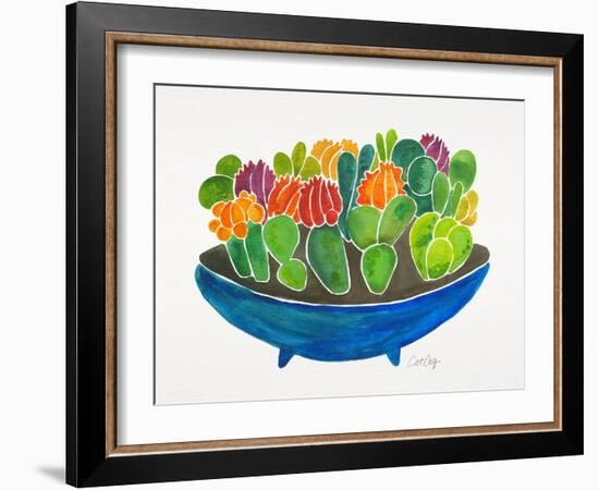 Succulents-Cat Coquillette-Framed Art Print