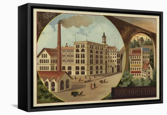 Suchard Chocolate Factory-null-Framed Premier Image Canvas