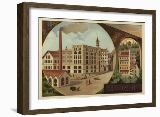 Suchard Chocolate Factory-null-Framed Giclee Print