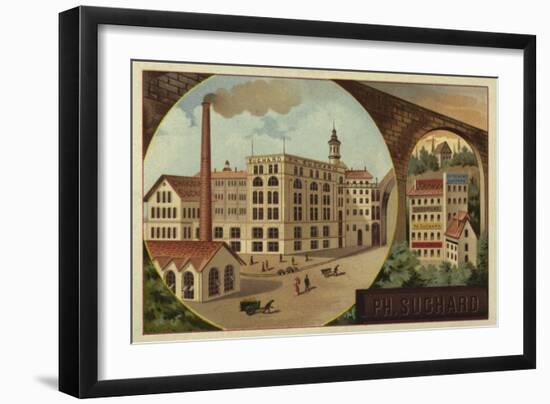 Suchard Chocolate Factory-null-Framed Giclee Print