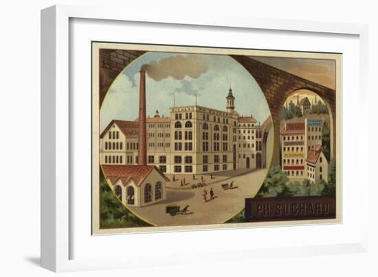 Suchard Chocolate Factory-null-Framed Giclee Print