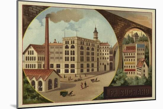 Suchard Chocolate Factory-null-Mounted Giclee Print
