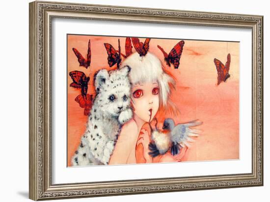 Suckle-Camilla D'Errico-Framed Art Print