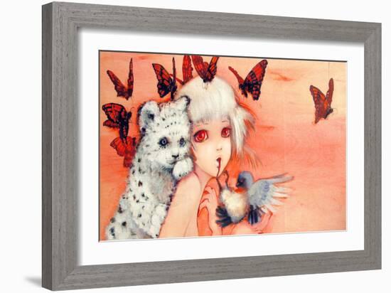 Suckle-Camilla D'Errico-Framed Art Print