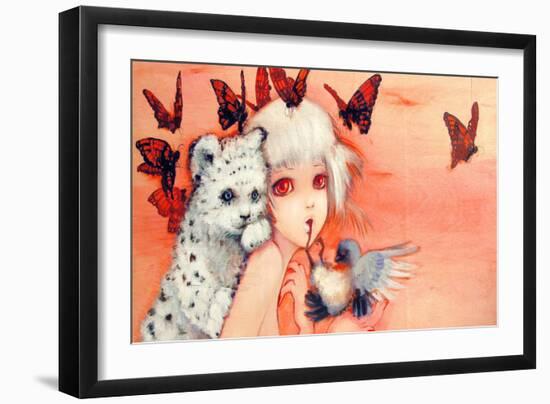 Suckle-Camilla D'Errico-Framed Art Print