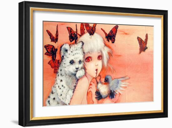 Suckle-Camilla D'Errico-Framed Art Print