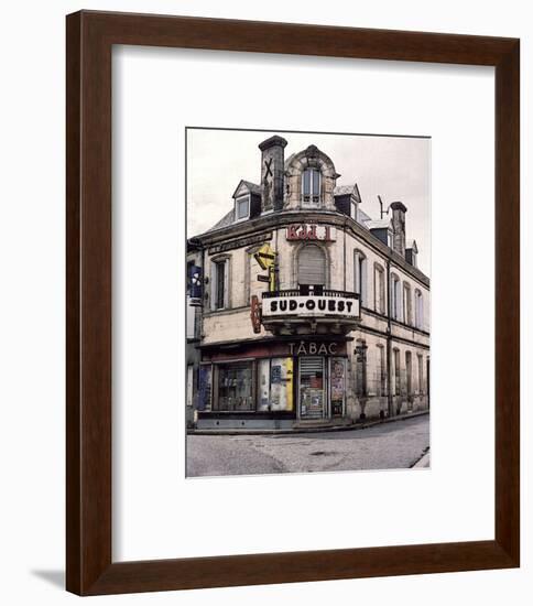 Sud-Ouest Tabac Store at the Corner-Richard Sutton-Framed Art Print