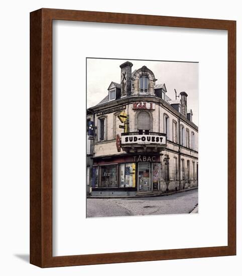 Sud-Ouest Tabac Store at the Corner-Richard Sutton-Framed Art Print