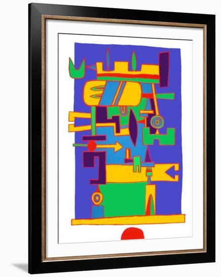 Sud-Jacques Soisson-Framed Serigraph