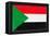 Sudan Flag Design with Wood Patterning - Flags of the World Series-Philippe Hugonnard-Framed Stretched Canvas