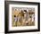 Sudanese Displaced Children Play Soccer at Abu Shouk Camp-null-Framed Photographic Print