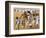 Sudanese Displaced Children Play Soccer at Abu Shouk Camp-null-Framed Photographic Print