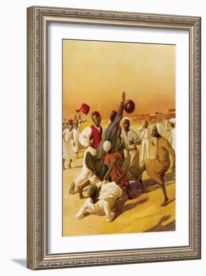 Sudanese Football-null-Framed Premium Giclee Print