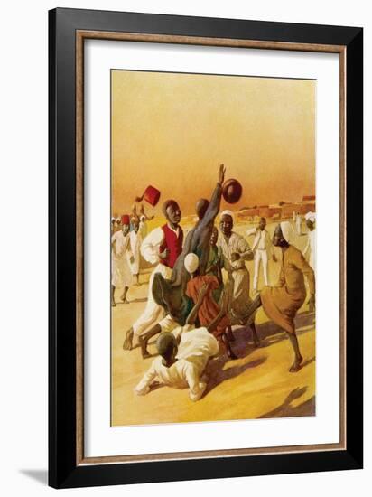 Sudanese Football-null-Framed Premium Giclee Print