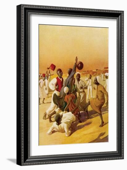 Sudanese Football-null-Framed Premium Giclee Print