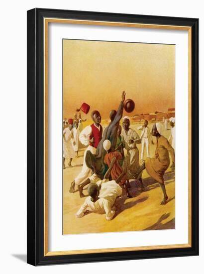 Sudanese Football-null-Framed Premium Giclee Print