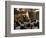 Sudanese Refugees Watch a World Cup Soccer Mach at the Zamzam Refugee Camp-null-Framed Photographic Print