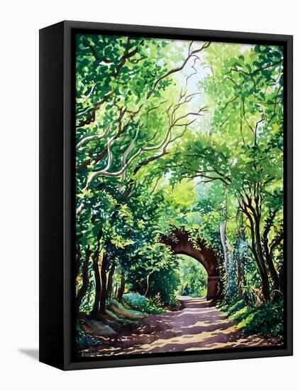 Sudbury Bridge and Trees-Christopher Ryland-Framed Premier Image Canvas