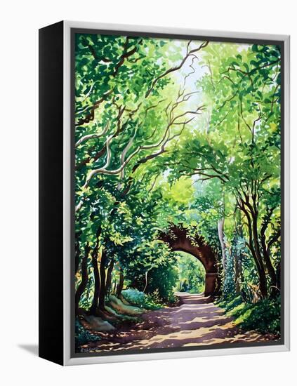 Sudbury Bridge and Trees-Christopher Ryland-Framed Premier Image Canvas