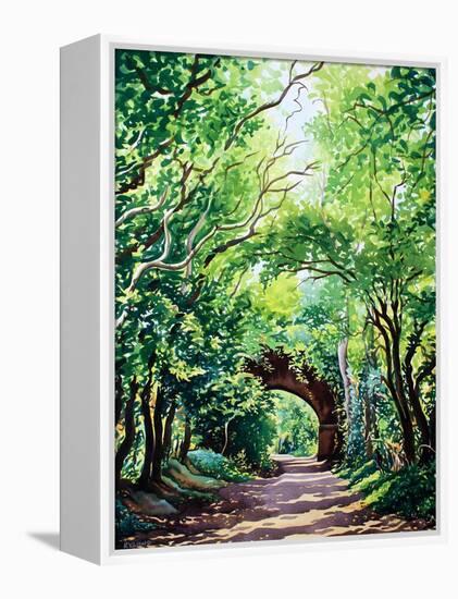 Sudbury Bridge and Trees-Christopher Ryland-Framed Premier Image Canvas