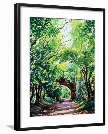 Sudbury Bridge and Trees-Christopher Ryland-Framed Giclee Print