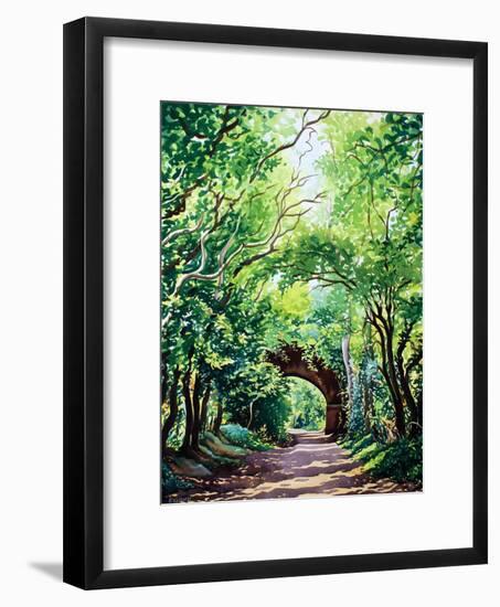 Sudbury Bridge and Trees-Christopher Ryland-Framed Giclee Print