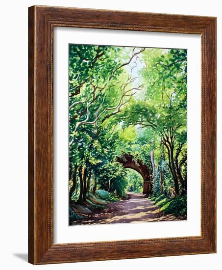 Sudbury Bridge and Trees-Christopher Ryland-Framed Giclee Print