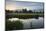 Sudbury Water Meadows at Dawn, Sudbury, Suffolk, England, United Kingdom, Europe-Mark Sunderland-Mounted Photographic Print