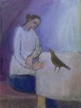 Woman with a Bird, 2003-Sue Jamieson-Giclee Print