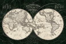 World Map Collage v2-Sue Schlabach-Art Print