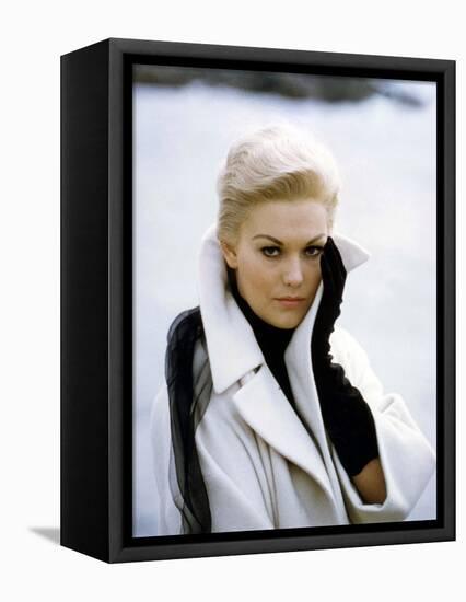 Sueurs Froides VERTIGO by AlfredHitchcock with J Kim Novak, 1958 (photo)-null-Framed Stretched Canvas