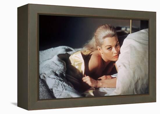 Sueurs Froides VERTIGO by AlfredHitchcock with Kim Novak, 1958 (photo)-null-Framed Stretched Canvas