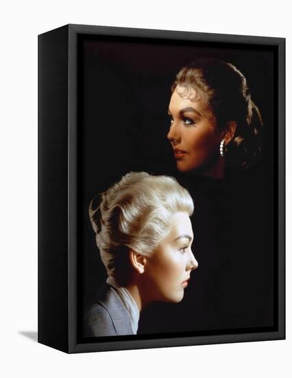 Sueurs Froides VERTIGO by AlfredHitchcock with Kim Novak, 1958 (photo)-null-Framed Stretched Canvas