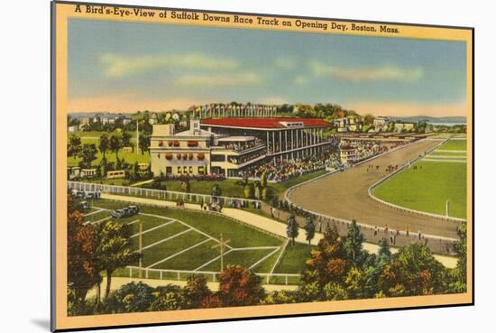 Suffolk Downs, Boston-null-Mounted Art Print