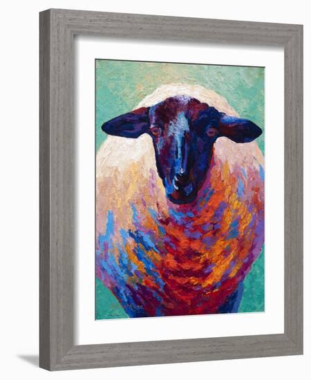 Suffolk Ewe 4-Marion Rose-Framed Giclee Print