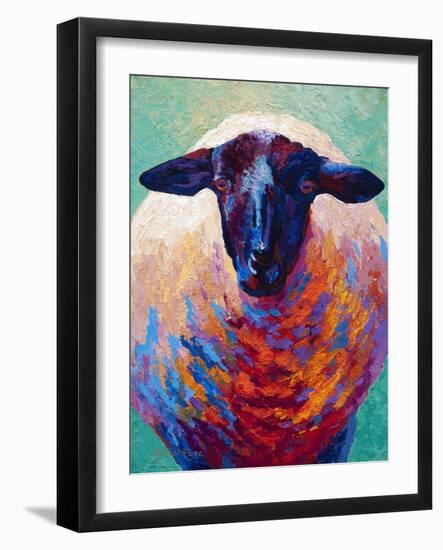 Suffolk Ewe 4-Marion Rose-Framed Giclee Print