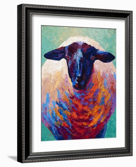 Suffolk Ewe 4-Marion Rose-Framed Giclee Print