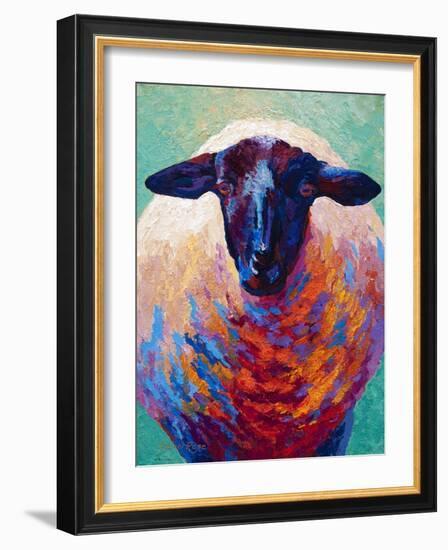 Suffolk Ewe 4-Marion Rose-Framed Giclee Print