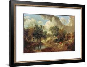 Suffolk Landscape, 1748-Thomas Gainsborough-Framed Giclee Print