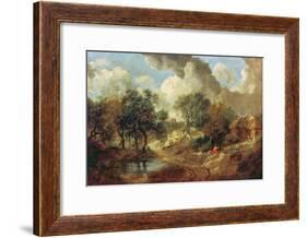 Suffolk Landscape, 1748-Thomas Gainsborough-Framed Giclee Print