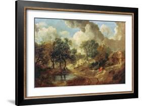 Suffolk Landscape, 1748-Thomas Gainsborough-Framed Giclee Print
