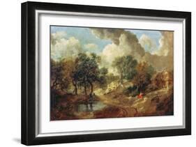 Suffolk Landscape, 1748-Thomas Gainsborough-Framed Giclee Print