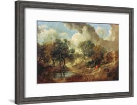 Suffolk Landscape, 1748-Thomas Gainsborough-Framed Giclee Print