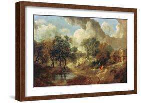 Suffolk Landscape, 1748-Thomas Gainsborough-Framed Giclee Print