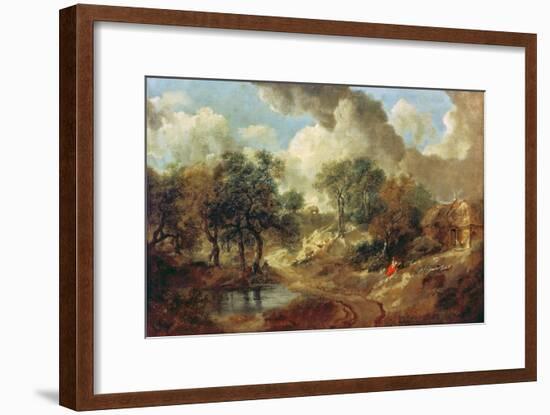 Suffolk Landscape, 1748-Thomas Gainsborough-Framed Giclee Print