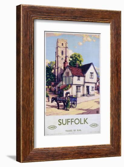 Suffolk-null-Framed Art Print