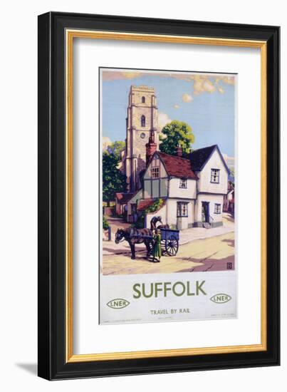 Suffolk-null-Framed Art Print